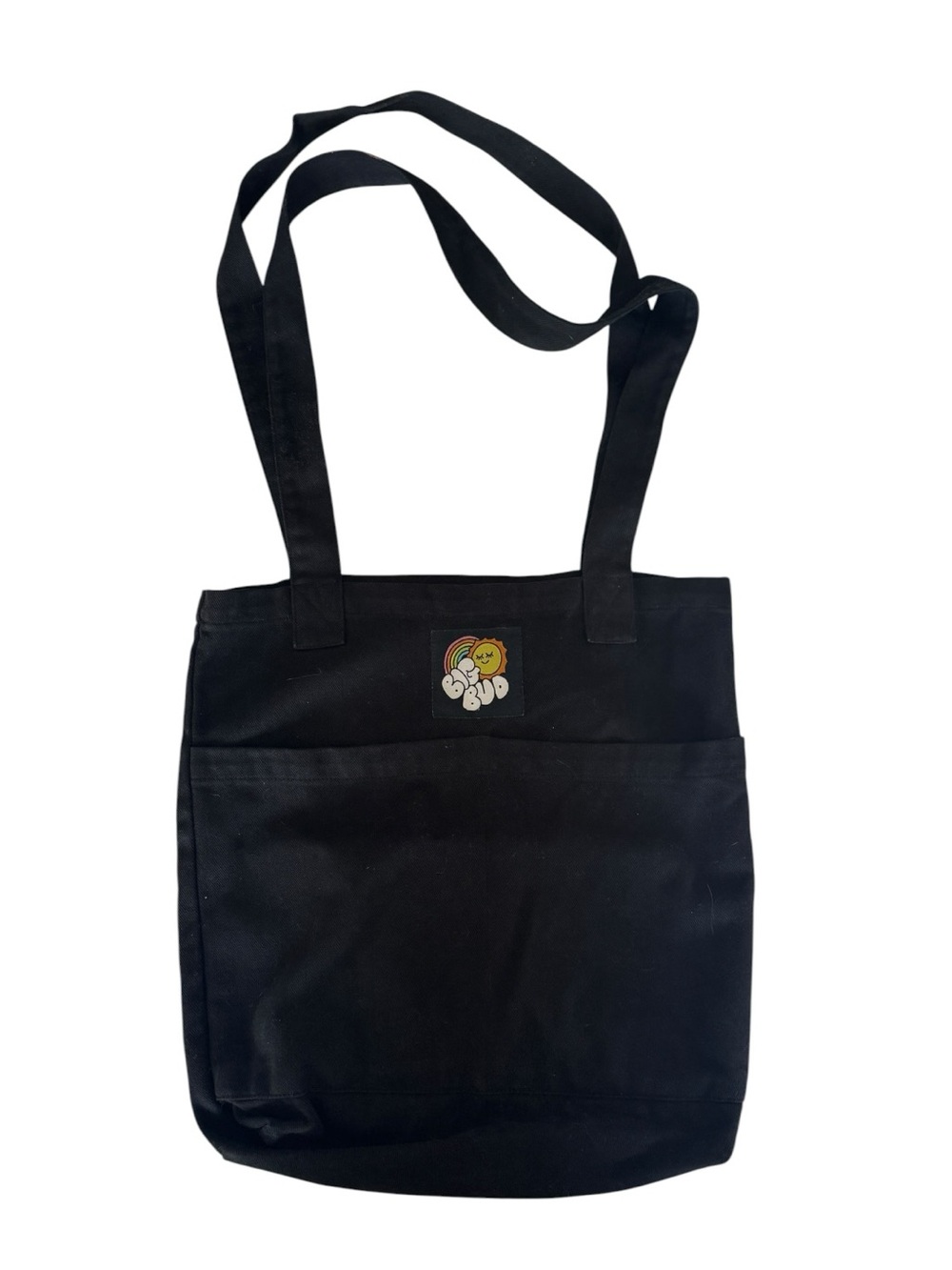 Big Bud Press Everyday Tote Bag in Basic Black